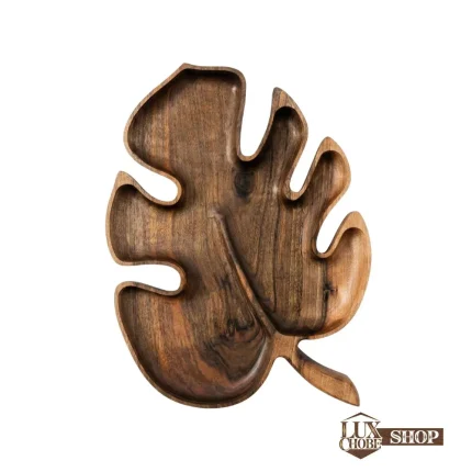 اردو خوری چوبی طرح برگ انجیری _ اردوخوری یک خانه فانتزی کد 100010