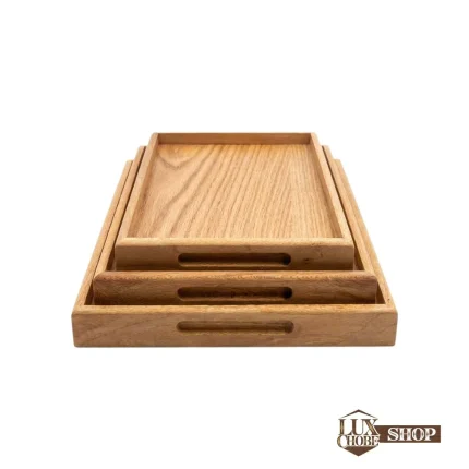 سینی چوبی سایز کوچیک کد 100020