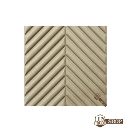 دیوار کوب جناقی کد G530 | پنل دیواری چوبی طرح جناقی