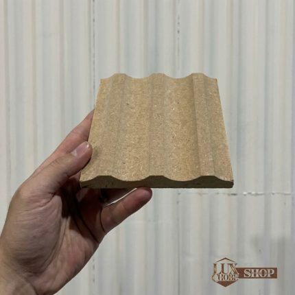 ترمووال چوبی کد T150 | دیوار پوش چوبی طرح قاشقی