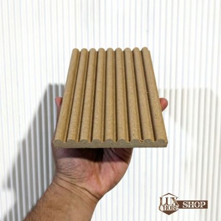 ترمووال چوبی کد T190 | دیوار پوش چوبی طرح میله ای