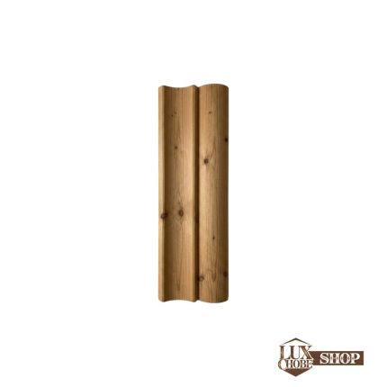 ترمووال چوبی کد T220 _ دیوار پوش چوبی طرح هلالی